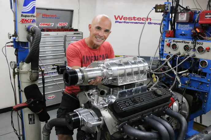 The Weiand 177 blower may be small, but it is mighty. 