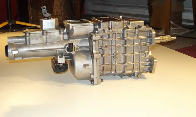 Tremec 5-speed Newer transmissions like this D&D Performance-modified Tremec TKO-600 or a Magnum 6-speed all use tapered roller bearings to support the input shaft. These bearings do not respond well to a misaligned bellhousing. The symptoms are poor shift quality and missed shifts at higher engine speeds. Older transmissions like a Muncie or Top Loader use a ball bearing on the input that is more tolerant of an out-of-spec bellhousing.