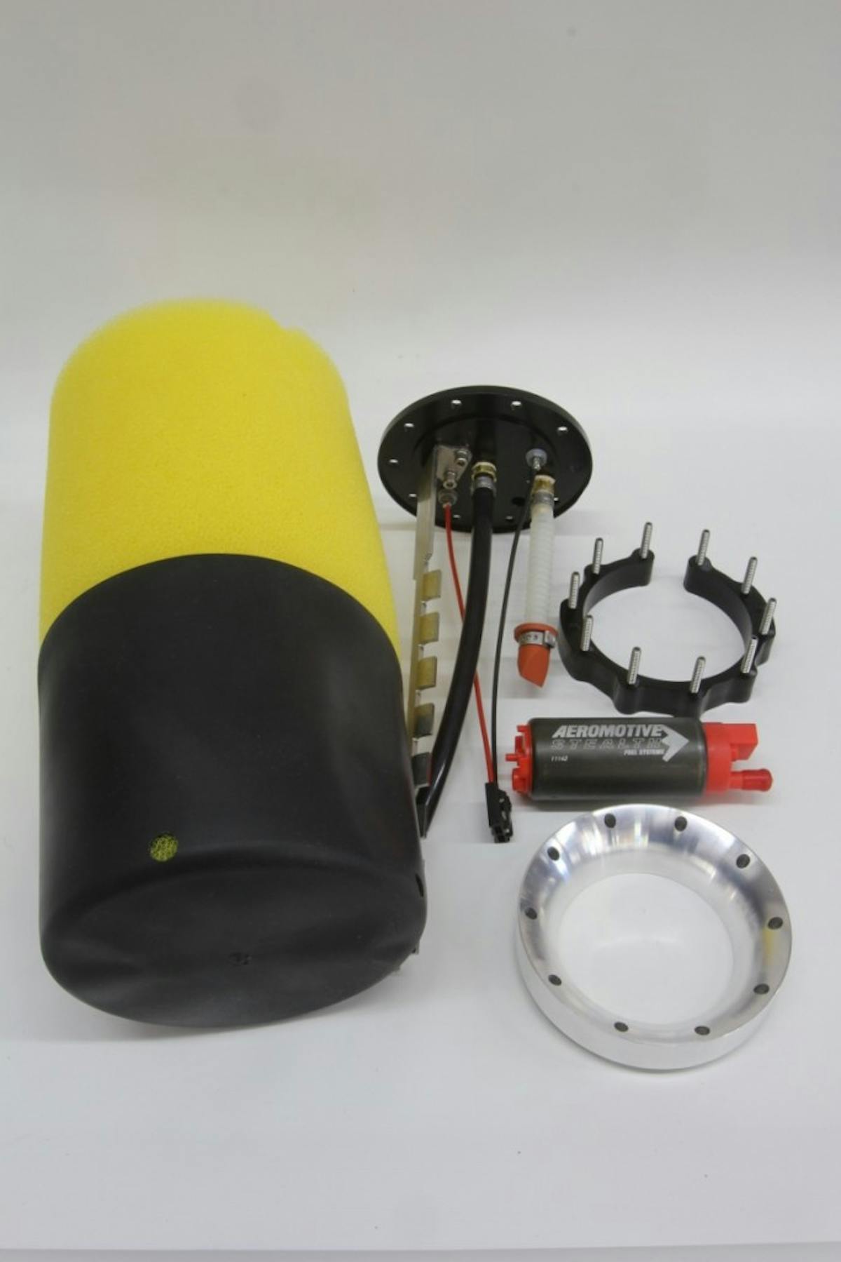 Simpkins also showed us the Dakota Digital HDX dash package that includes a Bluetooth connection to your smart phone, allowing you to dial in the speedometer and play other games, like changing the color of the lights. This is actually pretty cool. 