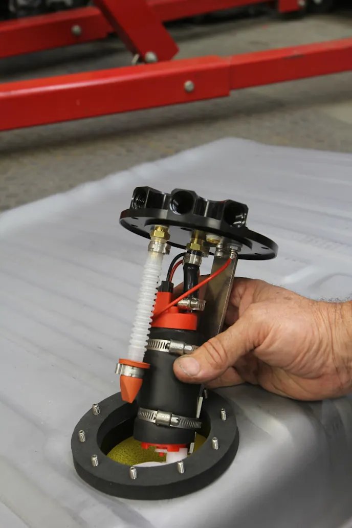 Previously, we had installed an Aeromotive Phantom in-tank fuel pump system that includes a return. We installed this a couple of years before the Edelbrock system, and it has performed flawlessly.