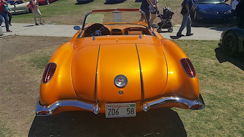 David-Freedmans-1958-Gold-Corvette6