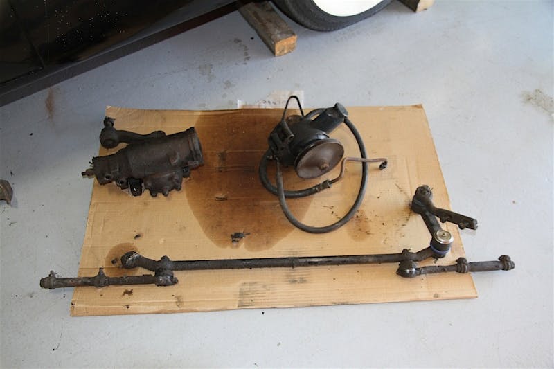 1 - original parts removed