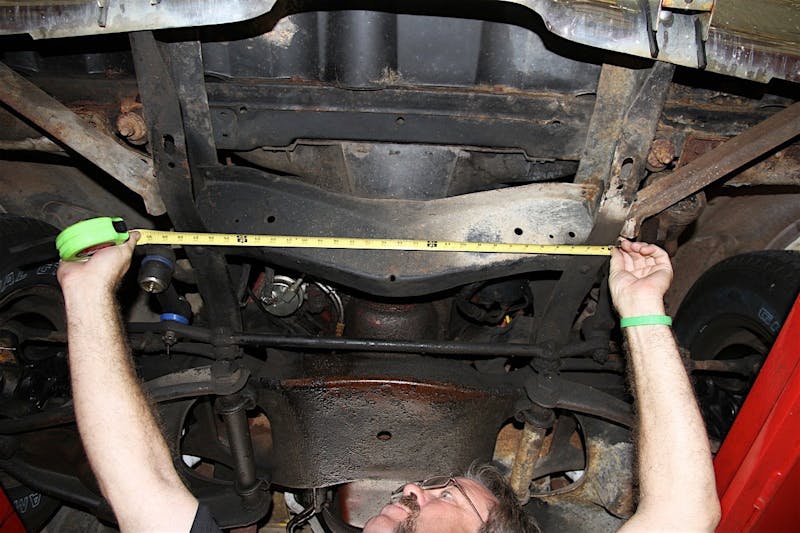 2 - verifying the chassis dimensions